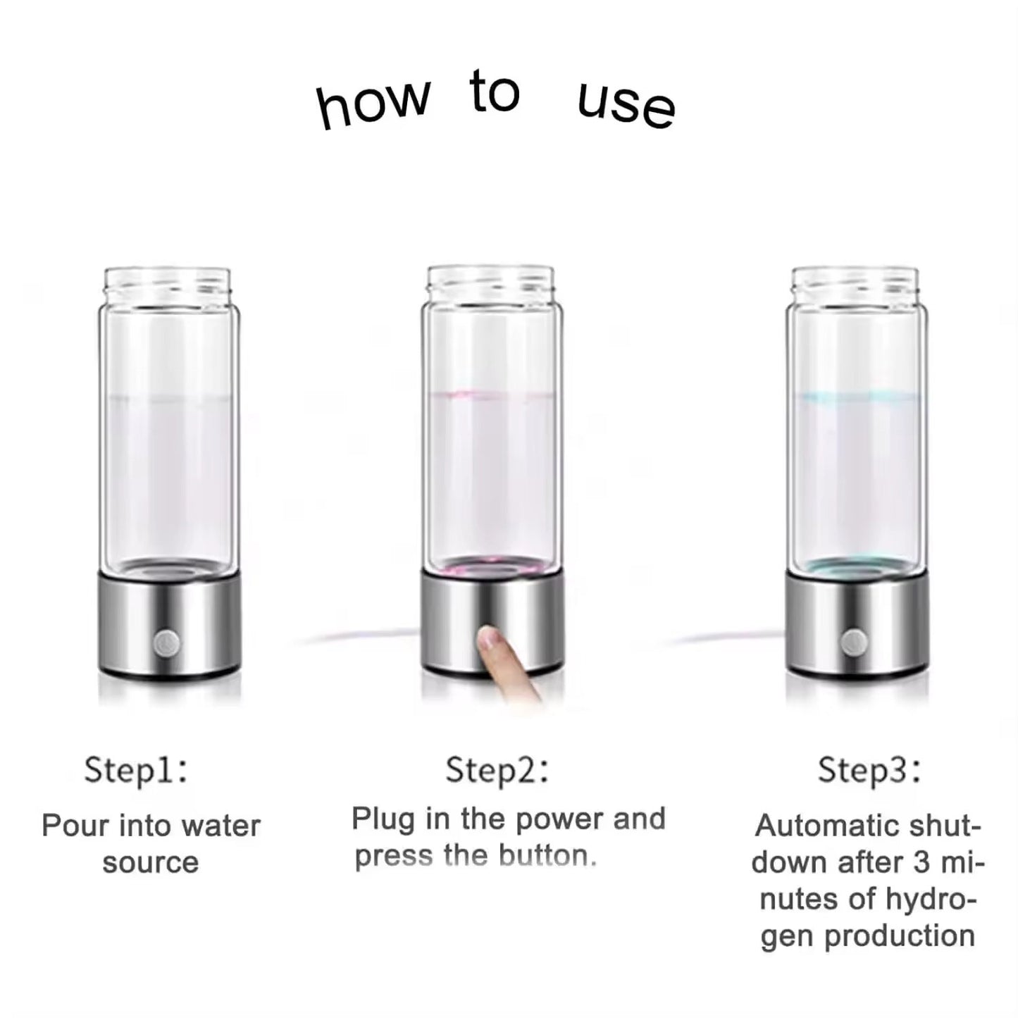 Nfuse Hydrogen-Infusing Water Bottle